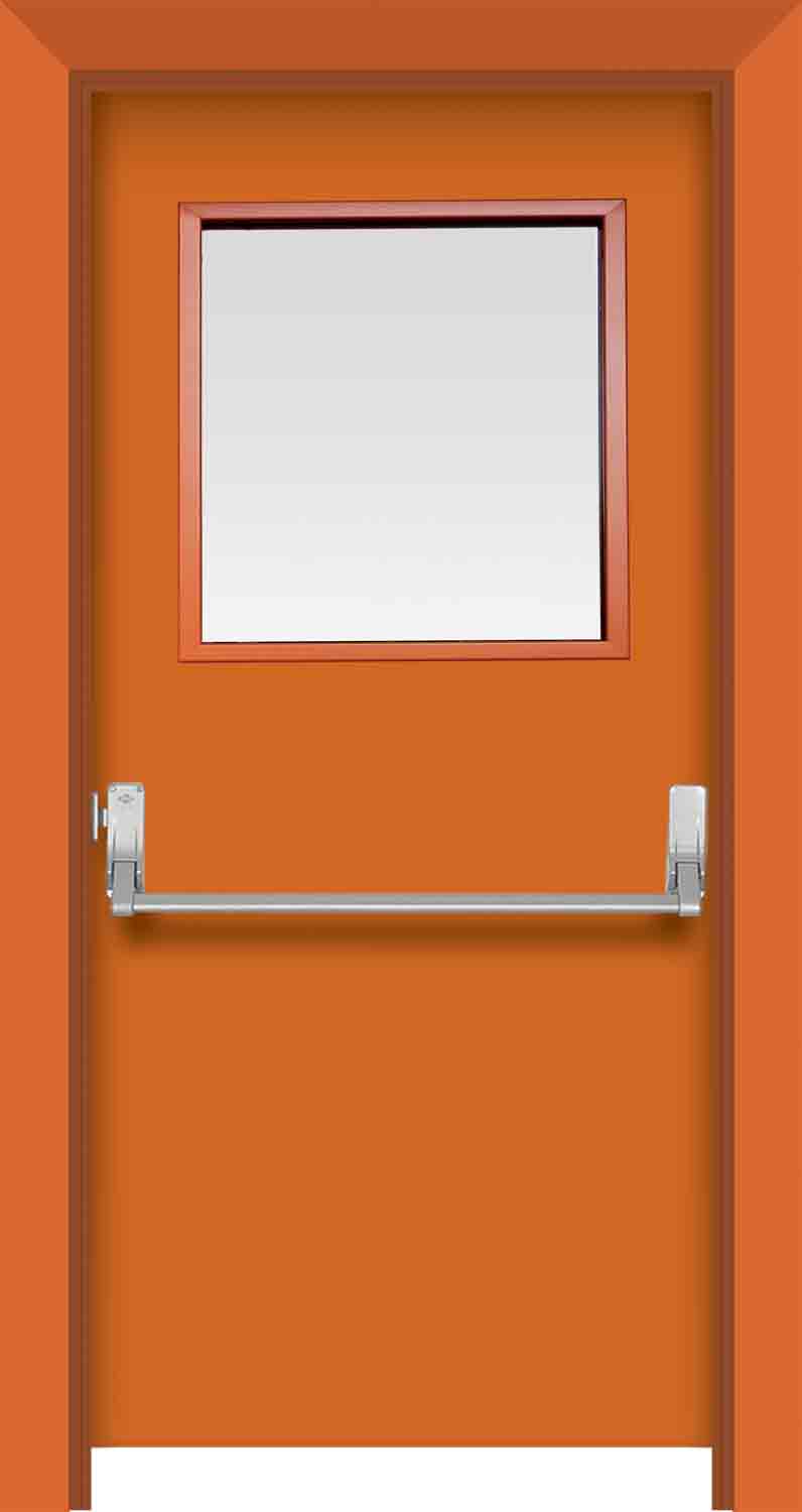 turuncu yangın kapısı